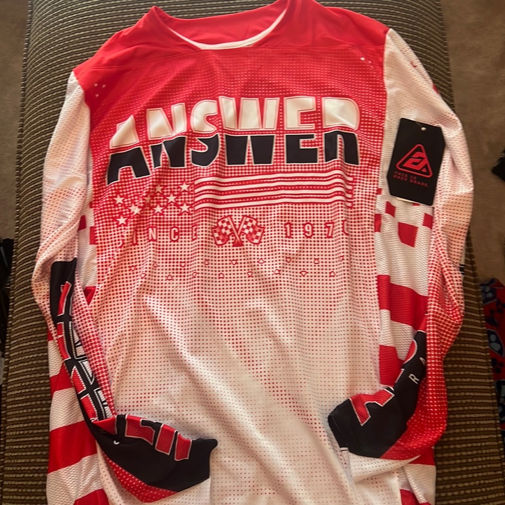 NWT answer motocross jersey size medium - Picture 2 of 5